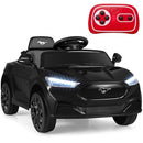 12V Ford Mach E Kids Electric Ride-On Car in Deep Black
