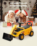 Fun Musical Excavator Ride-On Toy with Storage for Toddlers Aged 19-36 Months