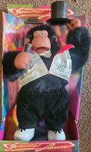 Vintage Magogo Singing and Dancing Gorilla Toy - Rare and Fully Functional
