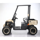 24V 4WD Dual-Seater Kids Golf Cart with Remote Control, Sunshade, and LED Lights