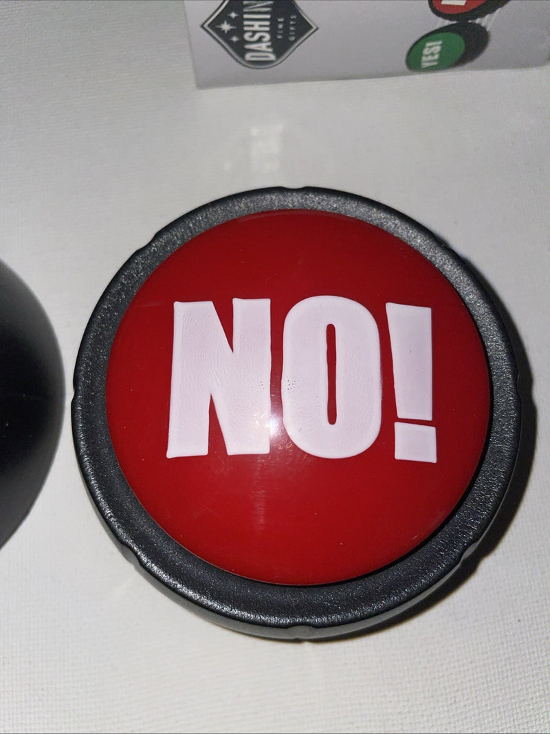 Yes No Buzzer Button Game with 10 Sayings for Party and Game Night Gifts