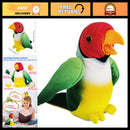 Interactive Talking Parrot - Mimics Speech with Moving Mouth and Wings