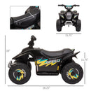 6V Children’s Electric ATV Ride-On Quad with Forward and Reverse Capabilities