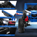 24V Children’s UTV with 4 x 100W High-Powered Engine and Remote Control Speed Settings