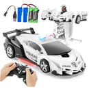 2.4G Rechargeable RC Police Car Transformer Toy