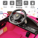 Pink 2-Seater Lamborghini Veneno Ride-On Car for Toddlers with Remote Control