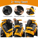 Multi-Function Ride-On Tractor, Excavator, Bulldozer with Trailer and Shovel Bucket for Kids