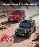 Mercedes Benz G-Class G500 Black 24V Ride-On Toy for Two Kids