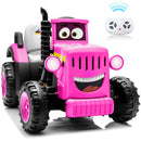 Kids Ride-On Tractor Toy with Sturdy Wheels for Versatile Indoor and Outdoor Fun