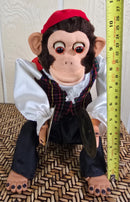 Monkey Charley The Chimp Vintage Electronic Battery Operated *NOT WORKING