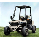 24V 4WD Dual-Seater Kids Golf Cart with Remote Control, Sunshade, and LED Lights