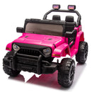 12V Electric Kids Ride-On Jeep with Remote Control, Battery Powered Car with LED Wheels