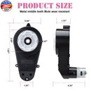 24V RS555 High-Speed Motor Gearbox Set for Ride-On Toys - 40000RPM (2 Pack)