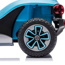 12V Volkswagen Beetle Electric Ride-On Car for Kids - Blue, Speeds Up to 2.5MPH