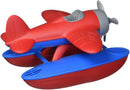 Eco-Friendly Seaplane Toy in Red and Blue