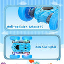 360° Glowing Wheel Remote Control Car with Body Lights and 4WD 2.4GHz