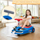 12V Rechargeable Wiggle Ride-On Car for Kids with LED Lights and Music