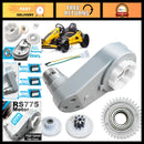 Power Wheels Upgrade with High-Performance 24V RS775 Motor Gearbox, Compatible with 18V-24V DC Motors