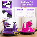 Electric 12V Bumper Car for Toddlers with 360° Spin Feature