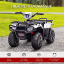 Electric Battery-Powered ATV Ride-On Car for Kids Ages 3-5 - White