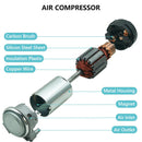 NEOGET 12V Compact Twin Tone Air Horn with Compressor