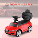 OLAKIDS 10061 Red 3-in-1 Mercedes Benz Push Car Ride-On Toy