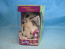 1998 Tiger Electronics Black & White Spotted Plush with Green Eyes Model 70-800