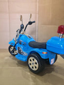 Harley-Davidson Style Electric Ride-On Motorcycle for Kids with 3 Wheels