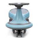 Babyjoy Blue Wiggle Car with Flashing Wheels for Kids and Toddlers