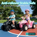 Gotrax RT1 Black Ride-On Toy for Toddlers Ages 1.5 to 4 with Safe 12V Lead-Acid Battery