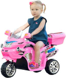Fun 3-Wheel Ride-On Motorcycle Toy with Sounds and Lights for Toddlers