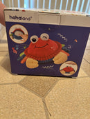 Hahalaland Baby's Musical Pop-Up Crab Toy for 6 Months and Older