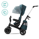 Kinderkraft EASYTWIST 5-in-1 Tricycle with 360° Swivel Seat in Green