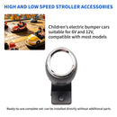 Set of 2 Electric Joystick Bumper Cars for Kids - Forward and Reverse Action