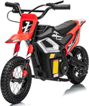 24V 250W Electric Dirt Bike for Big Kids - Mini Motorcycle Ride-On