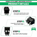 Set of 2 Shifter Rocker Switches 00801-1775 for Power Wheels Gear Shifters
