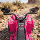 24V Dual Motor Pink 2-Seater Kids ATV 4-Wheeler