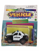 Wonderland Adventure Highway Play Set with Battery-Powered Police Car