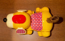 Retro 1980s Happy Dog Wind-Up Toy from CHI LAND, TAIWAN