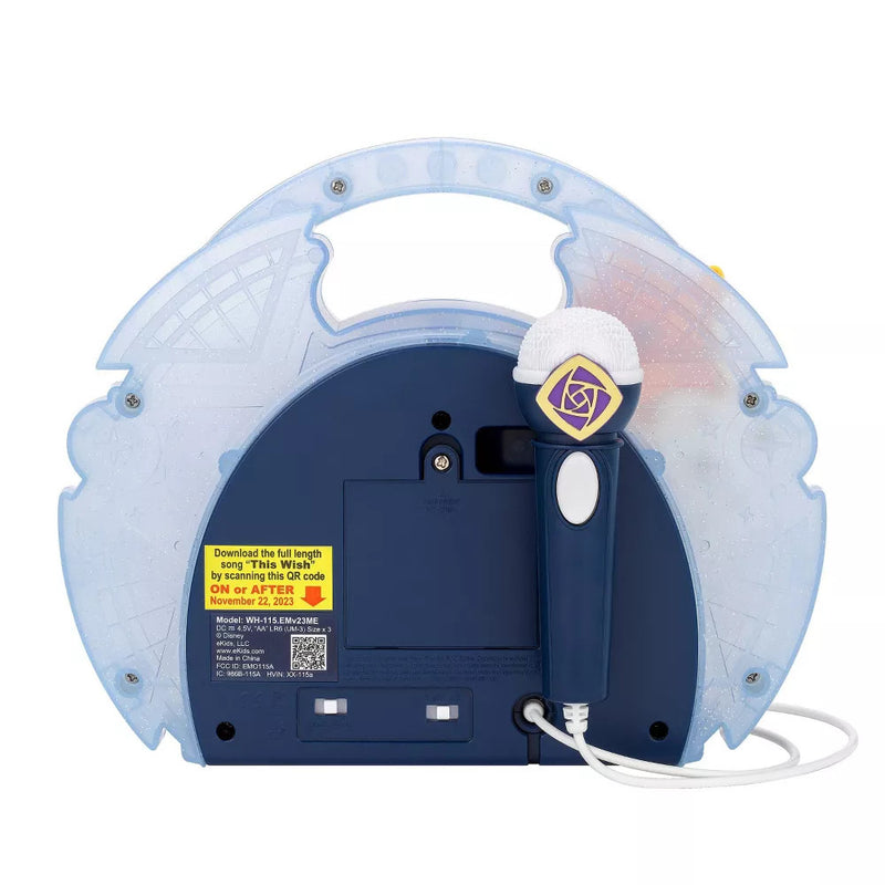 Portable Bluetooth Karaoke Boombox with LED Light Show for Kids