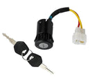 Ignition Key Switch Lock with 2-Wire Power Start Mechanism