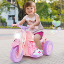 6V Electric Ride-On Motorcycle for Kids with Music and LED Headlight