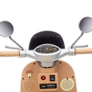 12V Dual Motor 2-Seater 3-Wheel Electric Motorcycle for Kids with Bluetooth, USB, and LED Trunk (Ages 3-6)