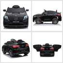 12V Electric Ride-On Car for Toddlers with Remote Control, Dual Speed and MP3 Player