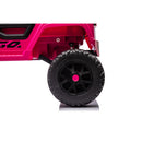 24V 4WD Dual Seat Kids Off-Road Electric Vehicle 550W EVA Wheels with Remote Suspension for Ages 3+