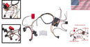 24V Electric Car DIY Kit with Wires, Switch, and Remote Control Components