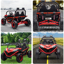 24V Kids 2-Seater Electric Ride-On UTV Truck with 4WD and 320W Motor, Remote Control