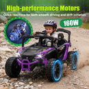 24V Children’s Electric UTV with 2.4G Remote Control, Four-Wheel Suspension & Bluetooth Connectivity