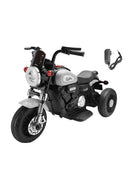 Gray 6V Electric Dual Drive 3-Wheel Ride-On Motorcycle for Kids🏍️