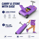 12V Kids Ride-On Car with Mop for Fun Cleaning Adventures